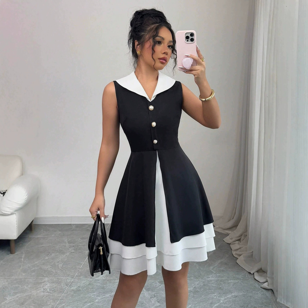 Zara Summer Girl Middle School Preppy Dress